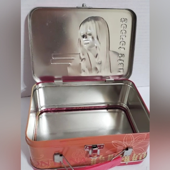 Hannah Montana Miley Cyrus Disney Channel tin metal lunchbox y2k new - Picture 10 of 12